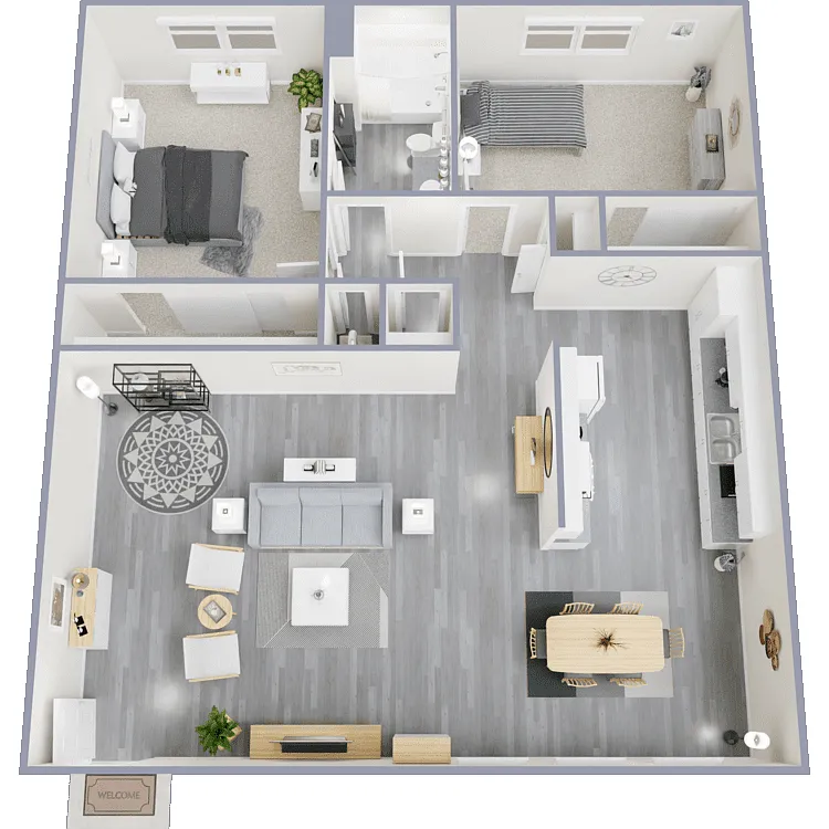 Floor plan Plan C