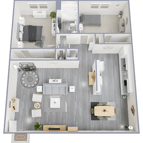 Floor plan Plan C