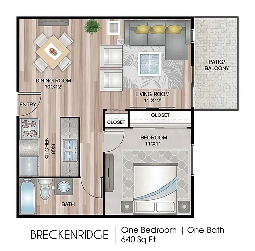 Floor plan Breckenridge