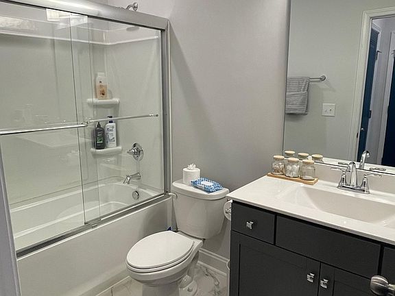 First floor full bathroom