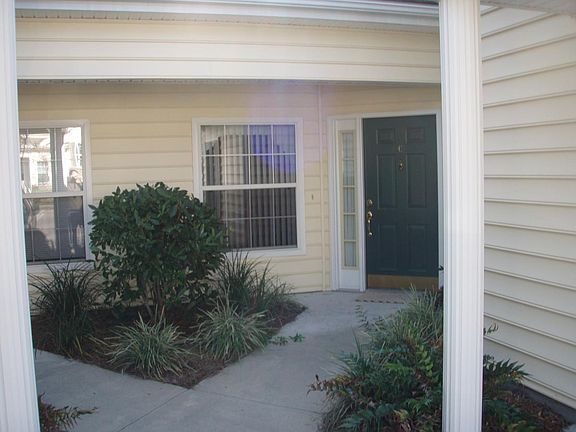 Short walk to front door