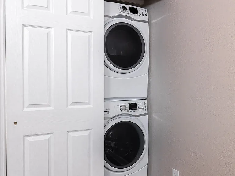 Embrace modern convenience with a full-size washer and dryer available for every apartment home at Boca Winds.
