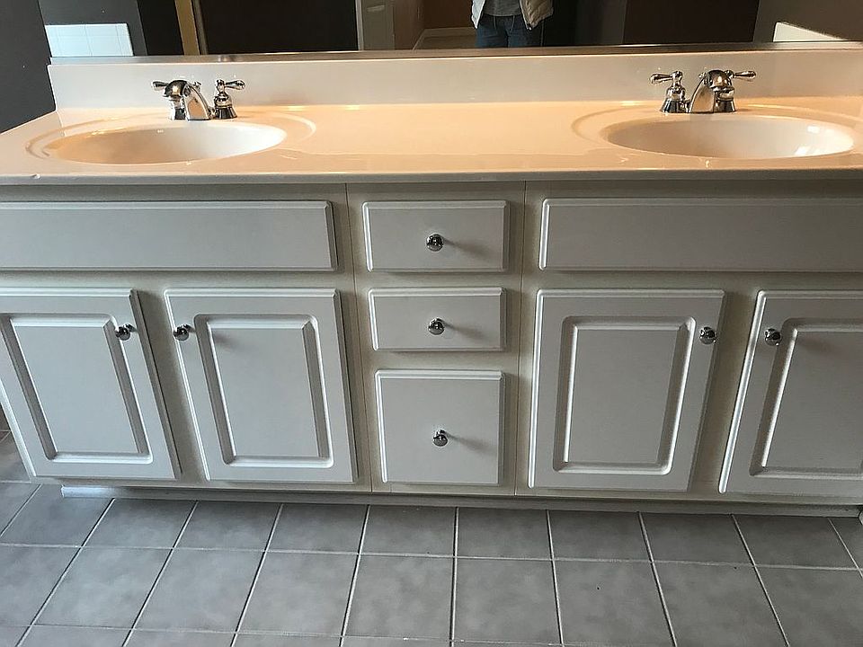 Master bath vanity