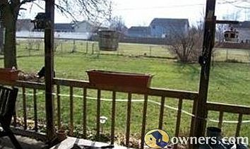 View from patio near backdoor