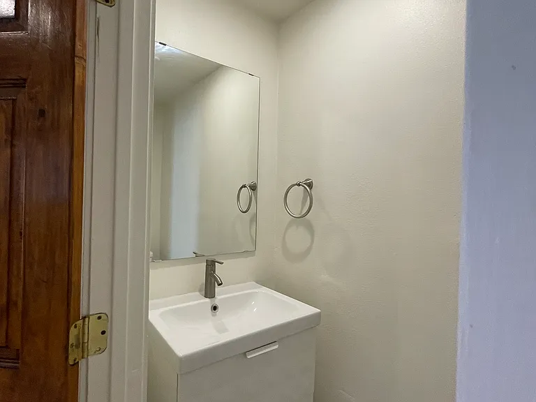 Downstairs half bathroom