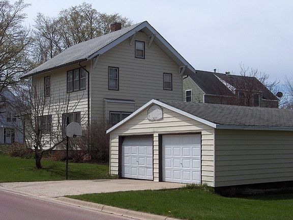 Rear of Home and Garage
