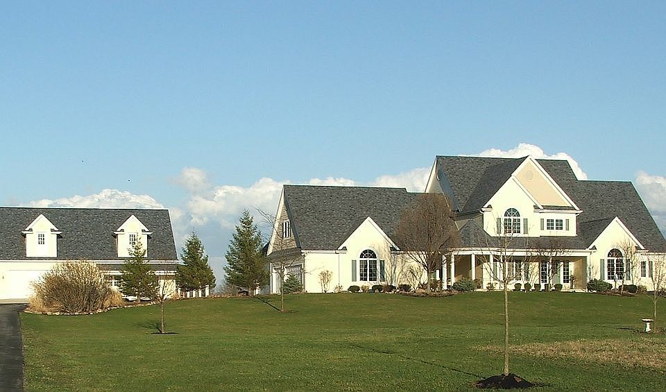 Most of house & part of outb