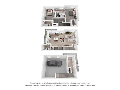 Floor plan 2-Bedroom A