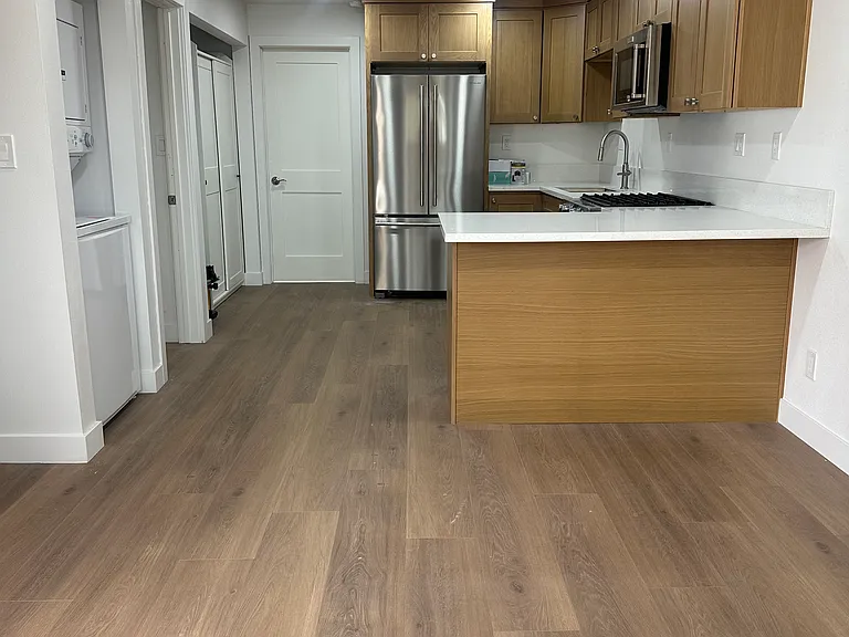 View When entering the unit