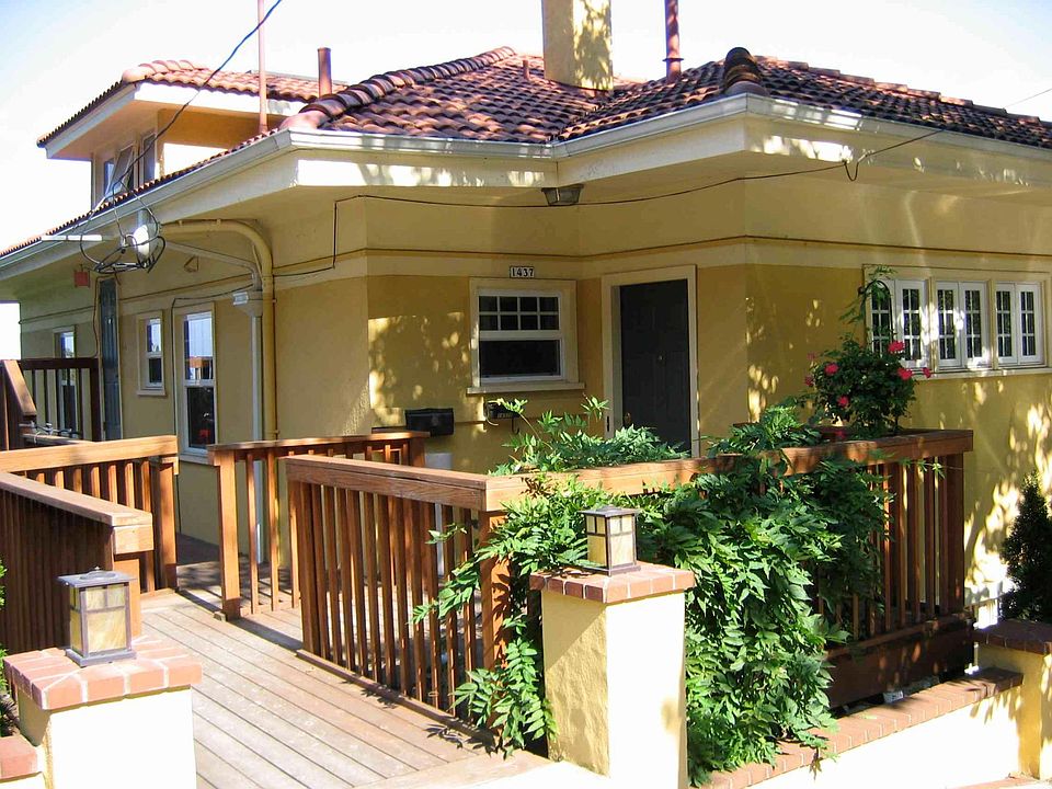 Front door and deck