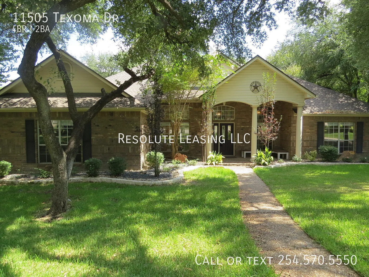 "Charming 4-Bed Oasis in Belton with Granite Touches & Cozy Fireplace!" — Photo 1