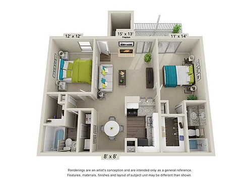Floor plan B3