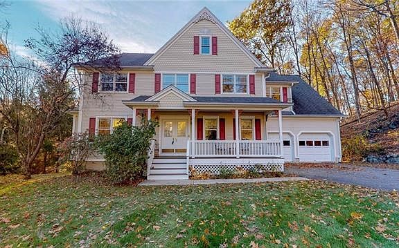 Welcoming front porch