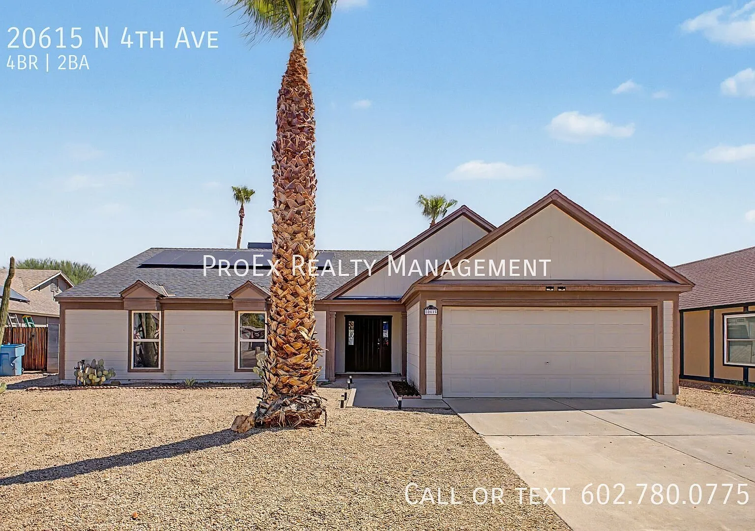 Non HOA 4 Bedroom, 2 Bathroom with Pool in Phoenix — Photo 1