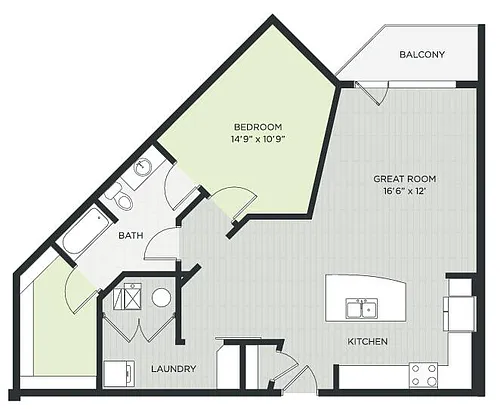 Floor plan Oakdale