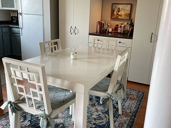 Dining area with extra storage