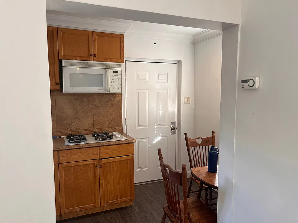 Kitchen as seen from front room