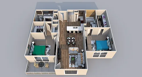 Floor plan Baldwin