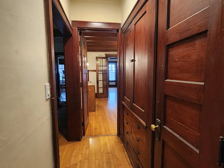 Pantry/Storage hall #2 leading from dinning room to kitchen.