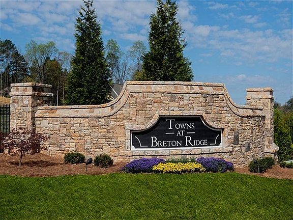 Towns at Breton Ridge Subdivision, gated community