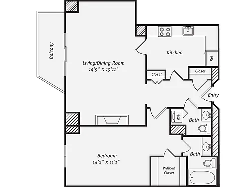 Floor plan A1