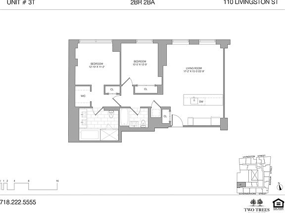 2nd image of 110 Livingston St #T3