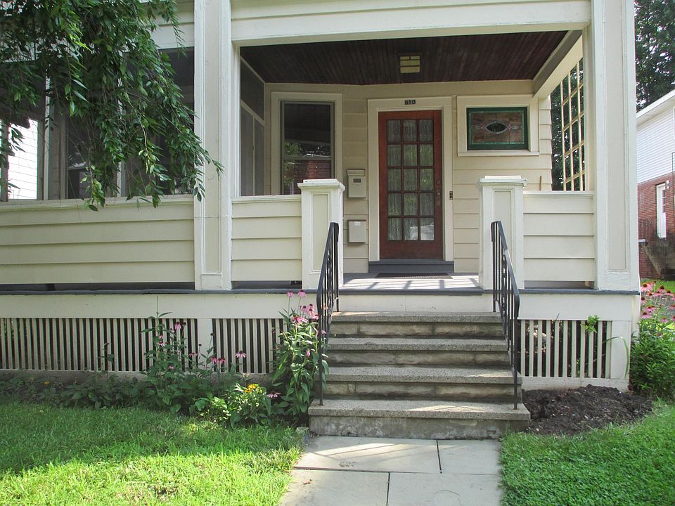 Front entrance - There is also a side entrance along driveway that leads to basement or 1st floor unit.