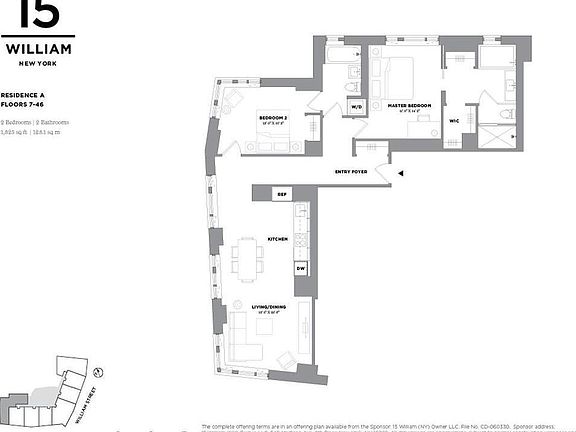 2nd image of 15 William St APT 16A