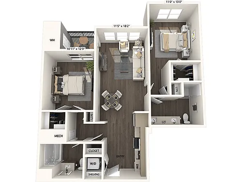 Floor plan B09-Upgrade Collection II
