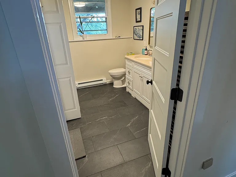 New flooring downstairs