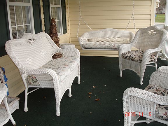 Front Porch Sitting area