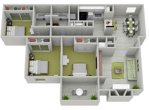 Floor plan 3X2