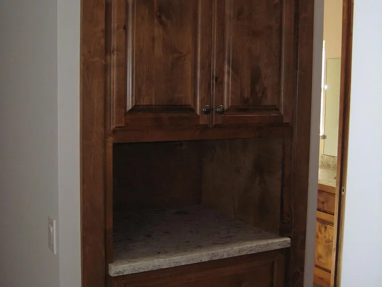 Built-In Storage Master Bedroom