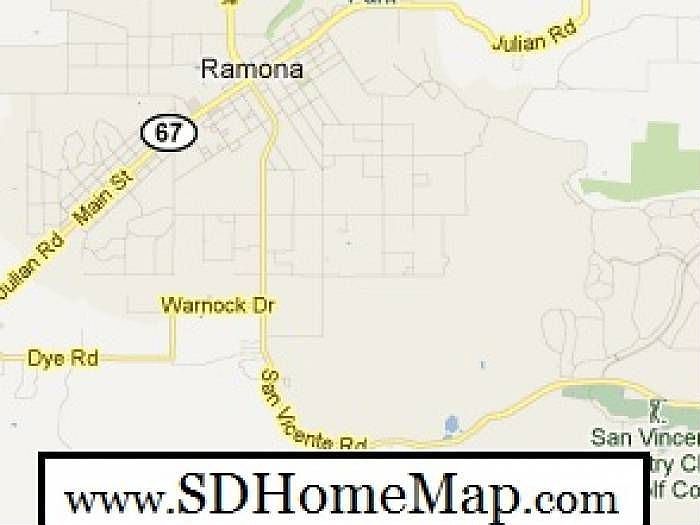 Ramona CA REO Bank-Owned