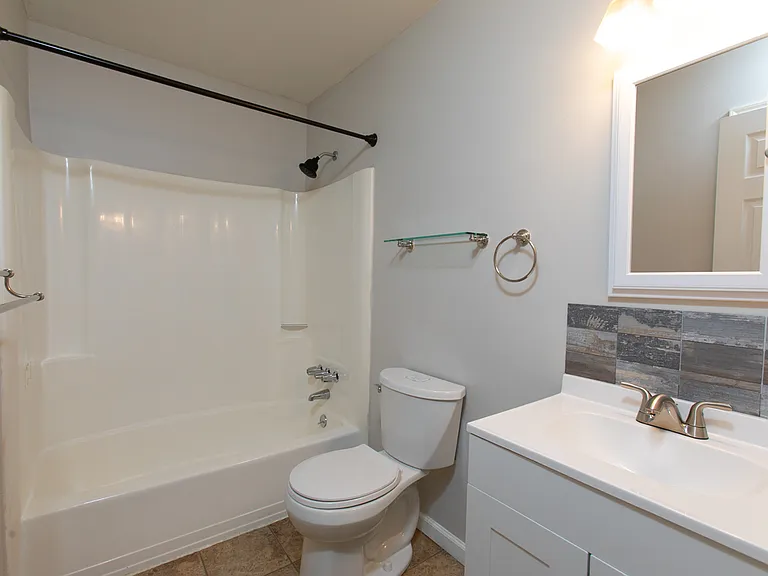 Hall bath