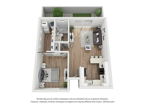 Floor plan Cholla