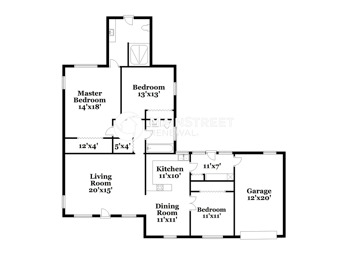 Floor Plan - 614 Brookside Dr