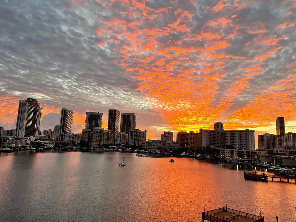 Stunning view from balcony.