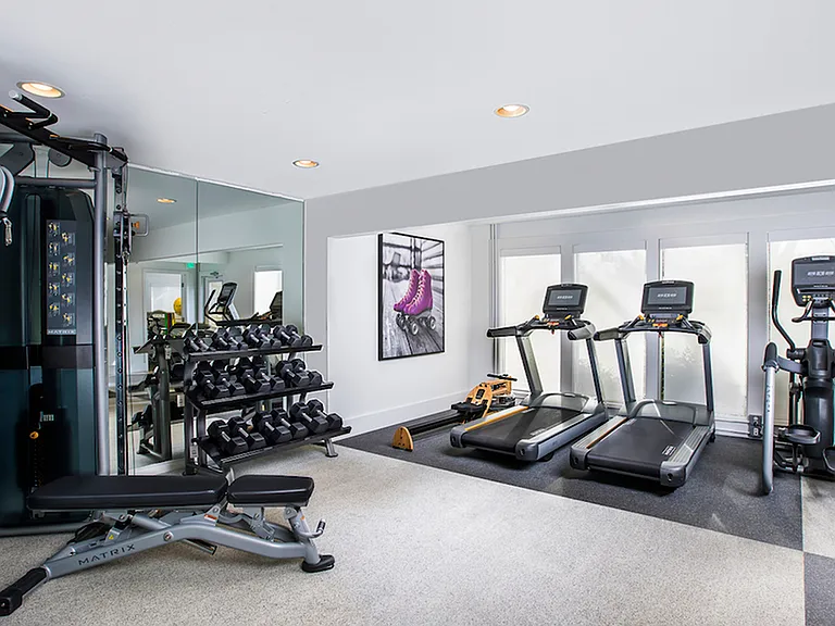 Revamped fitness center with brand new Matrix equipment