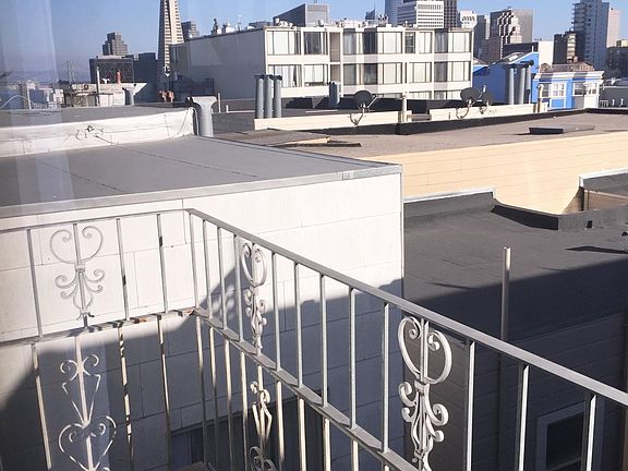 View from private balcony