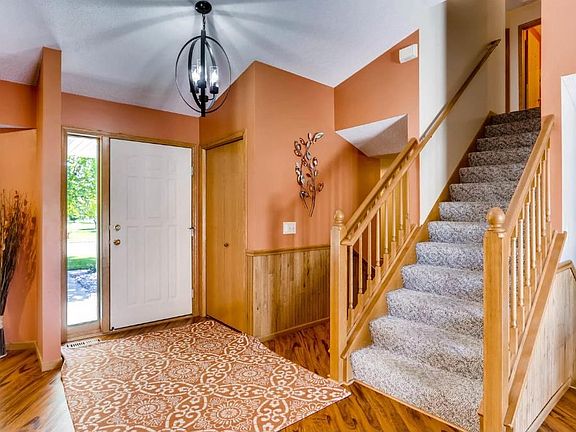 Wonderful inviting entry with updated lighting