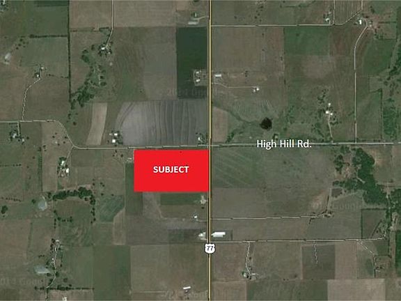 ANOTHER AERIAL VIEW OF THE SUBJECT PROPERTY.