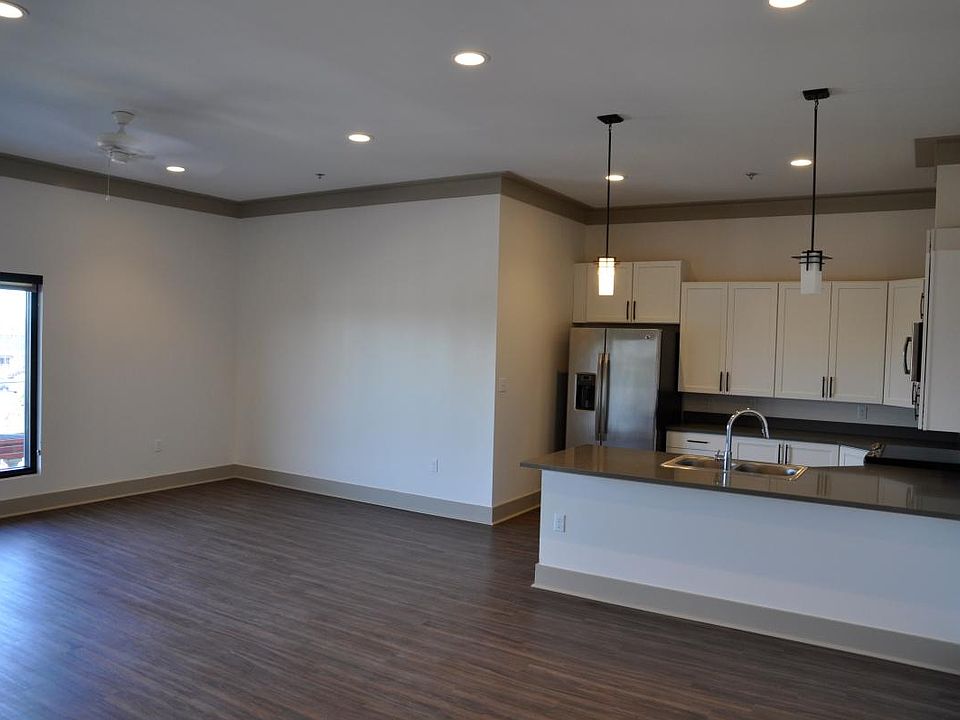 View of Kitchen and Living Room
