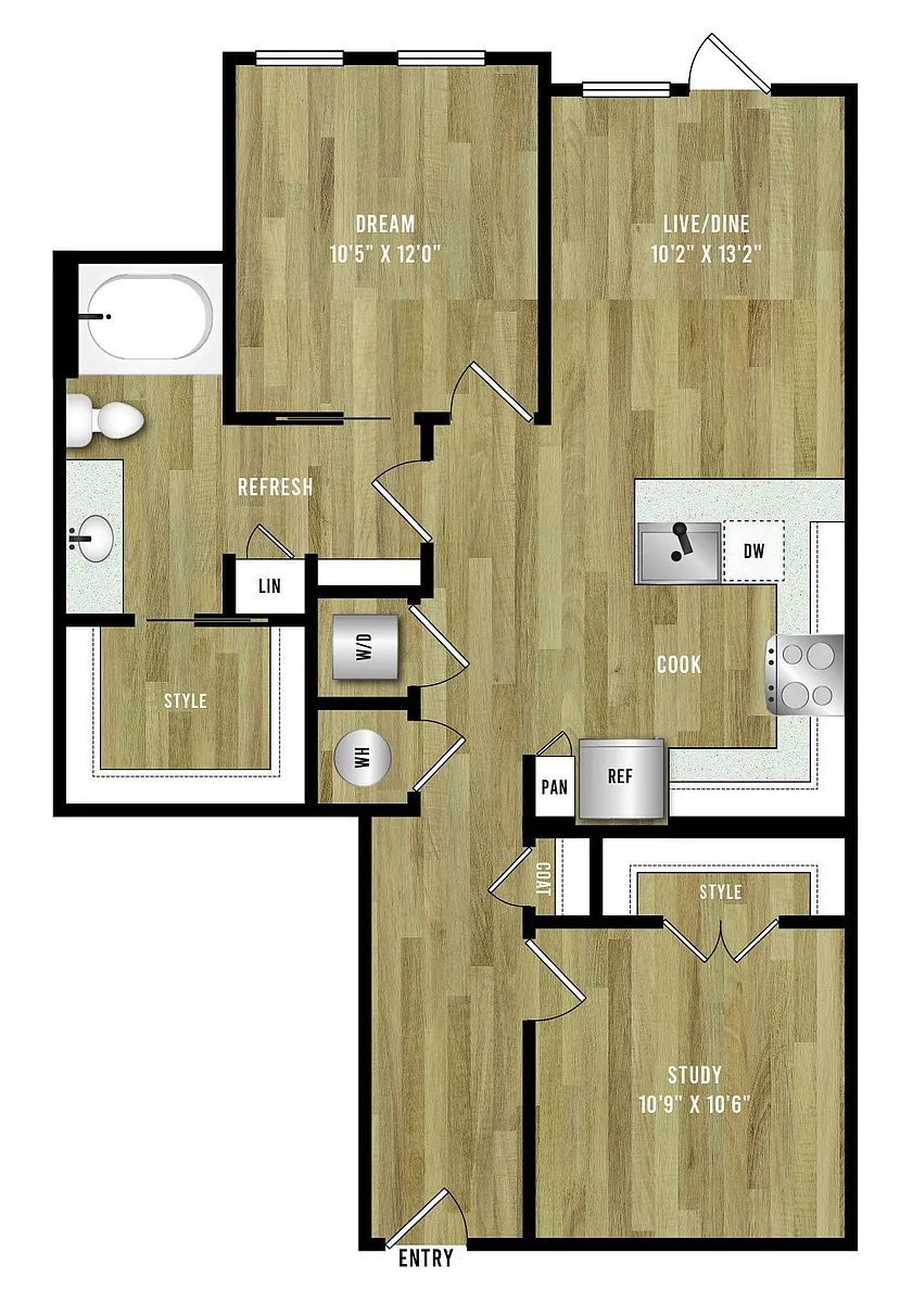 Floor plan P6