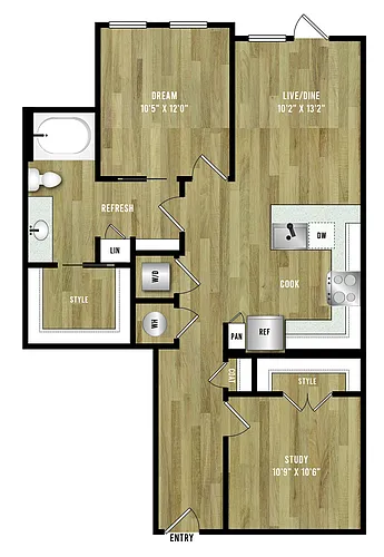 Floor plan P6