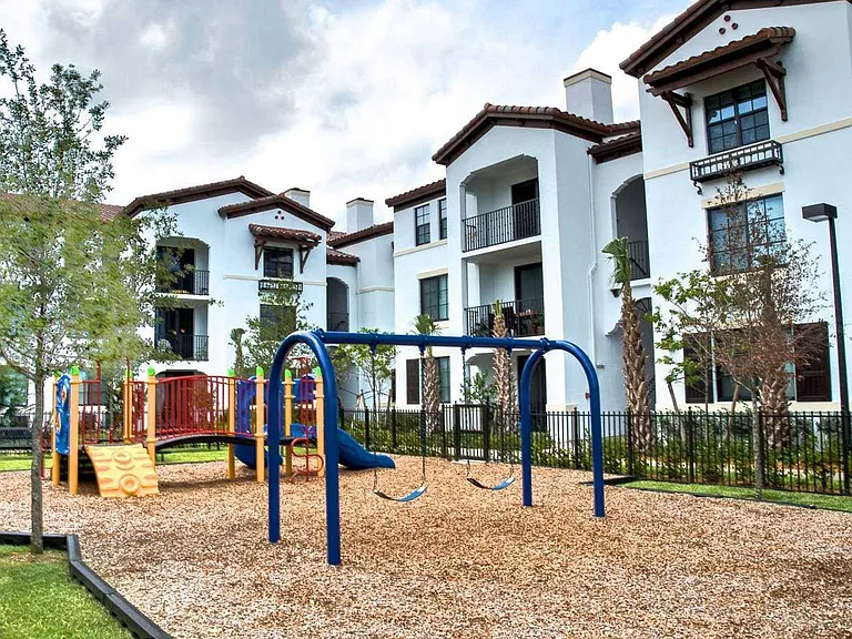 Playground with Swings