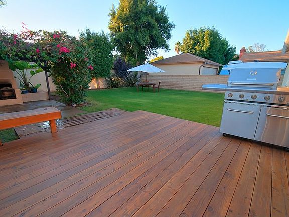 Deck and Yard