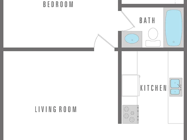1 Bed 1 Bath 1 Bed 1 Bath