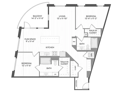 Floor plan C7a