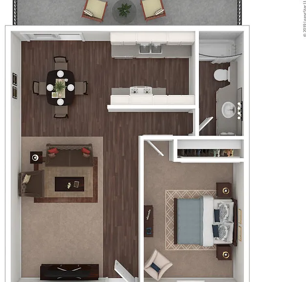 Plan 1 Floorplan Diagram